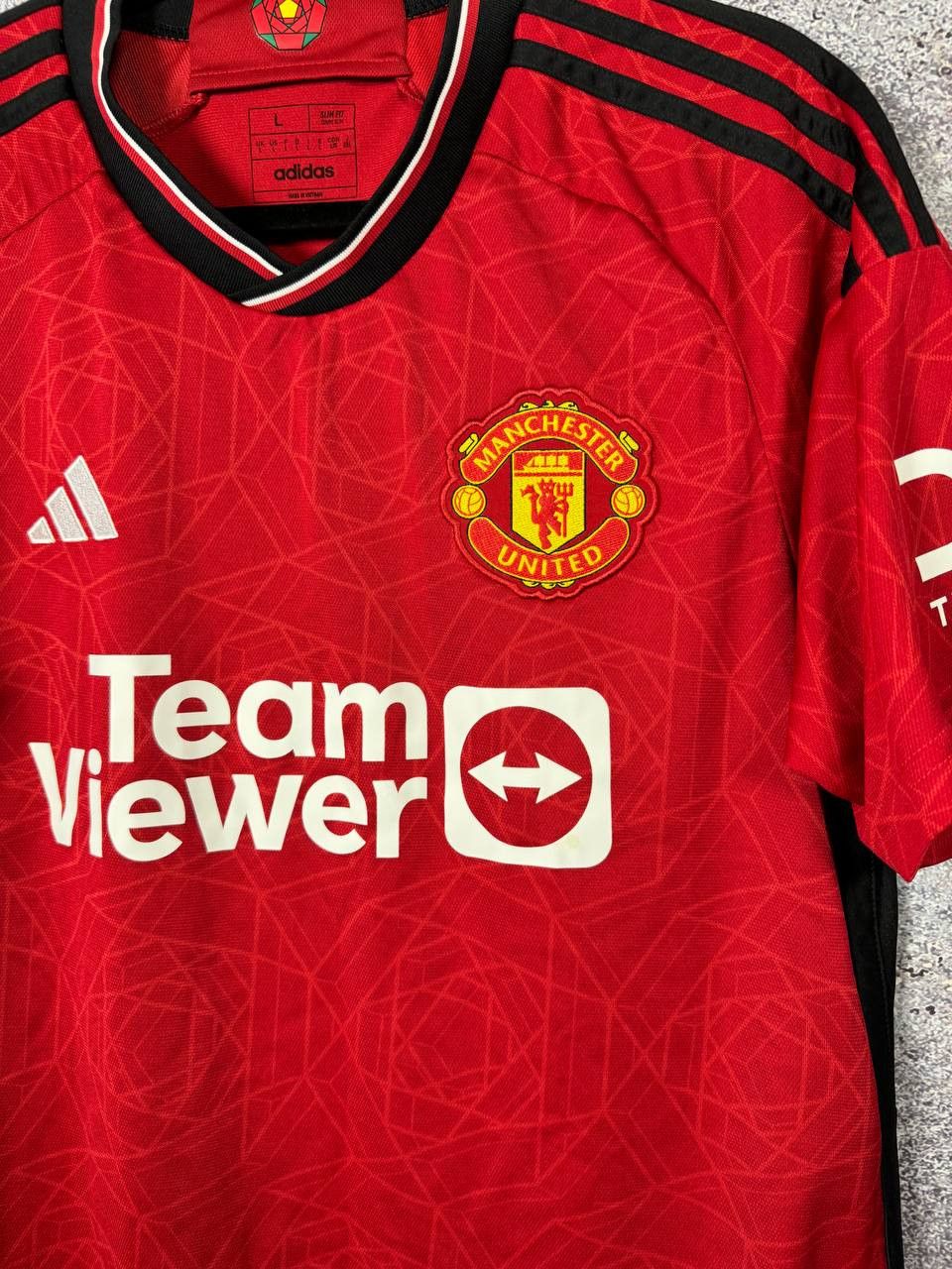 Adidas Manchester United 2023/24 Adidas Soccer Jersey Blokcore L sz Size US L / EU 52-54 / 3 - 5 Thumbnail