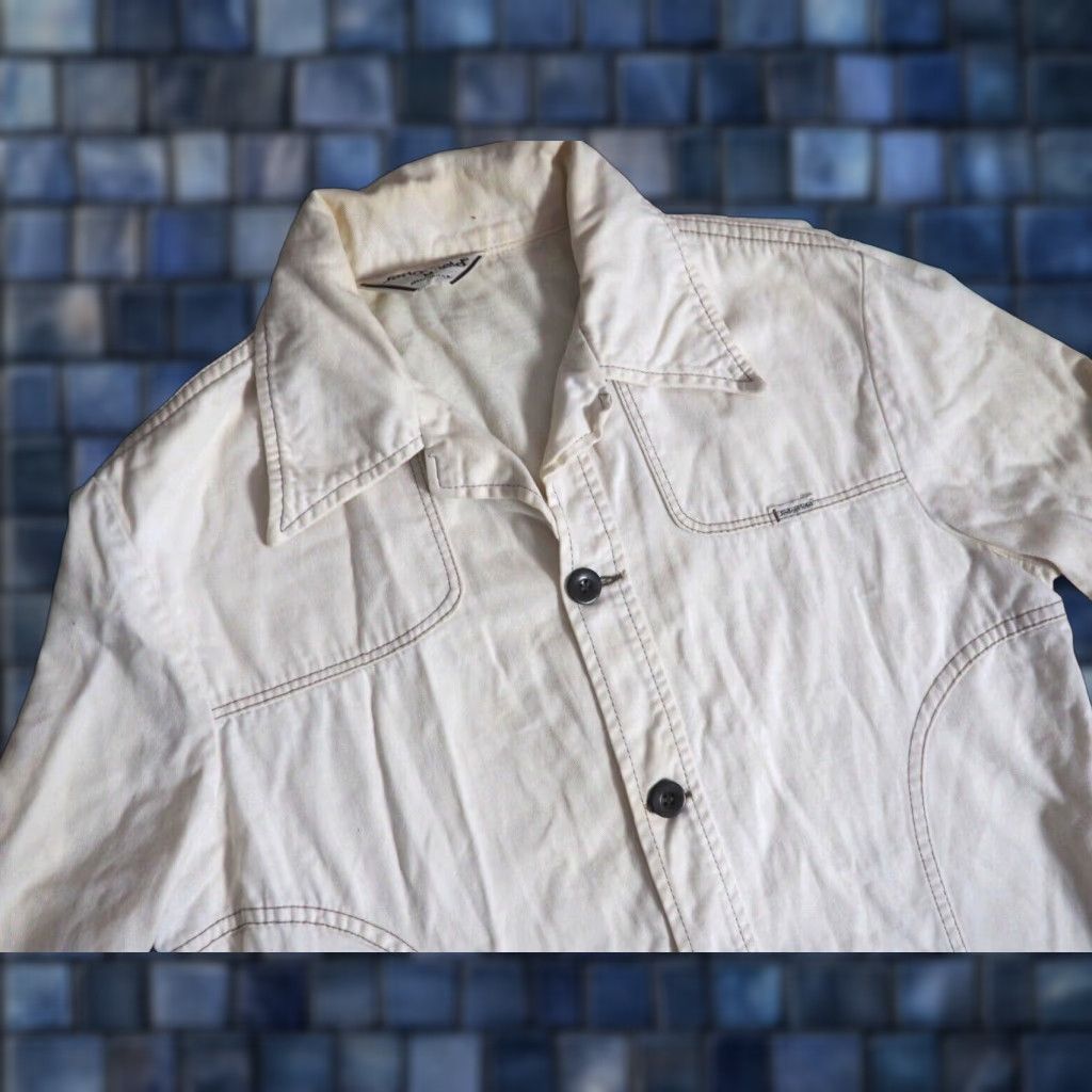 Vintage VINTAGE Sedgefield Shirt Western Beige Cotton Long Sleeve 1970s M Womens Size US M / EU 48-50 / 2 - 1 Thumbnail