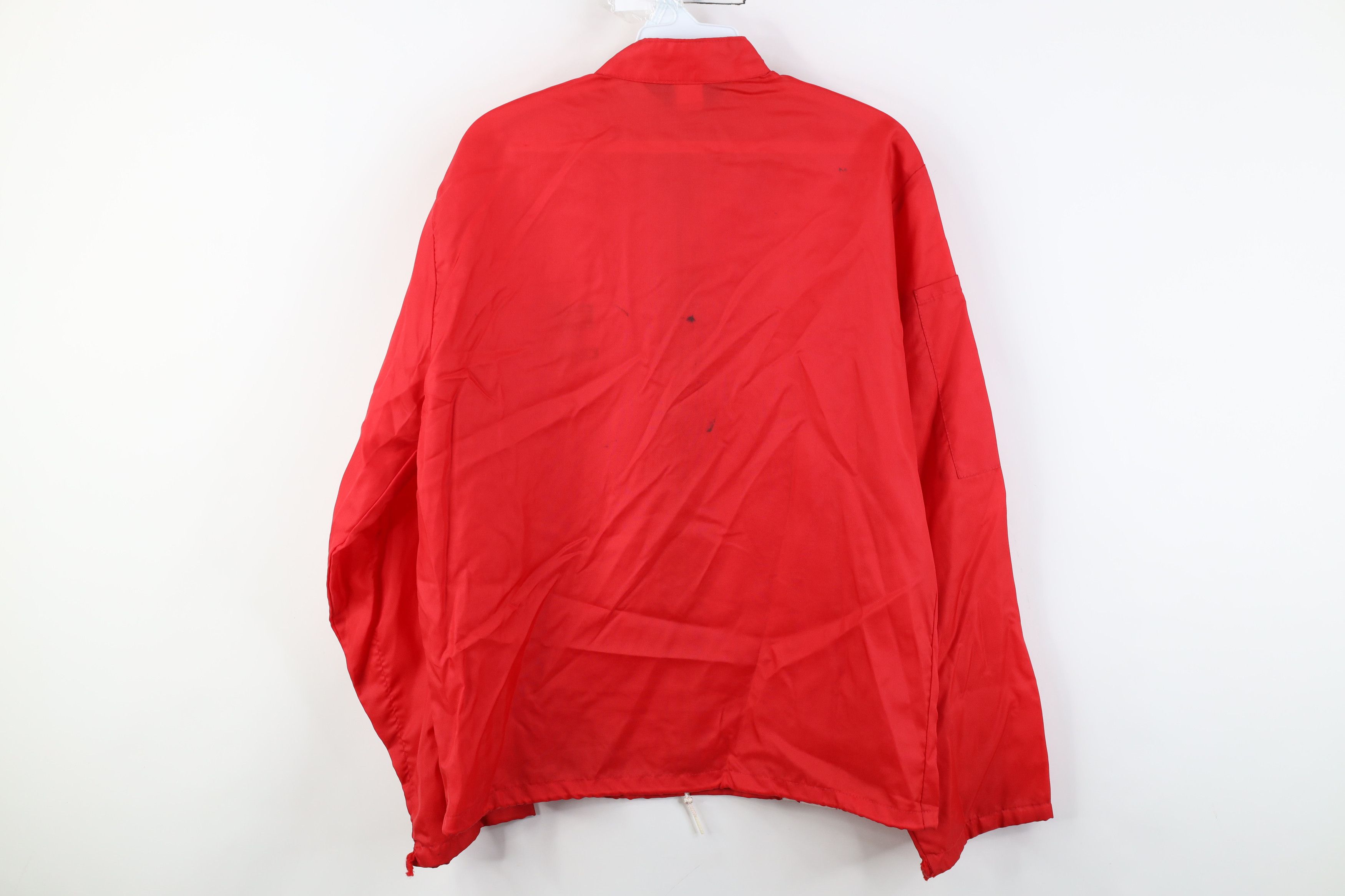 Vintage Vintage 60s 70s Industries Bins Cafe Racer Jacket Red USA Size US M / EU 48-50 / 2 - 16 Thumbnail