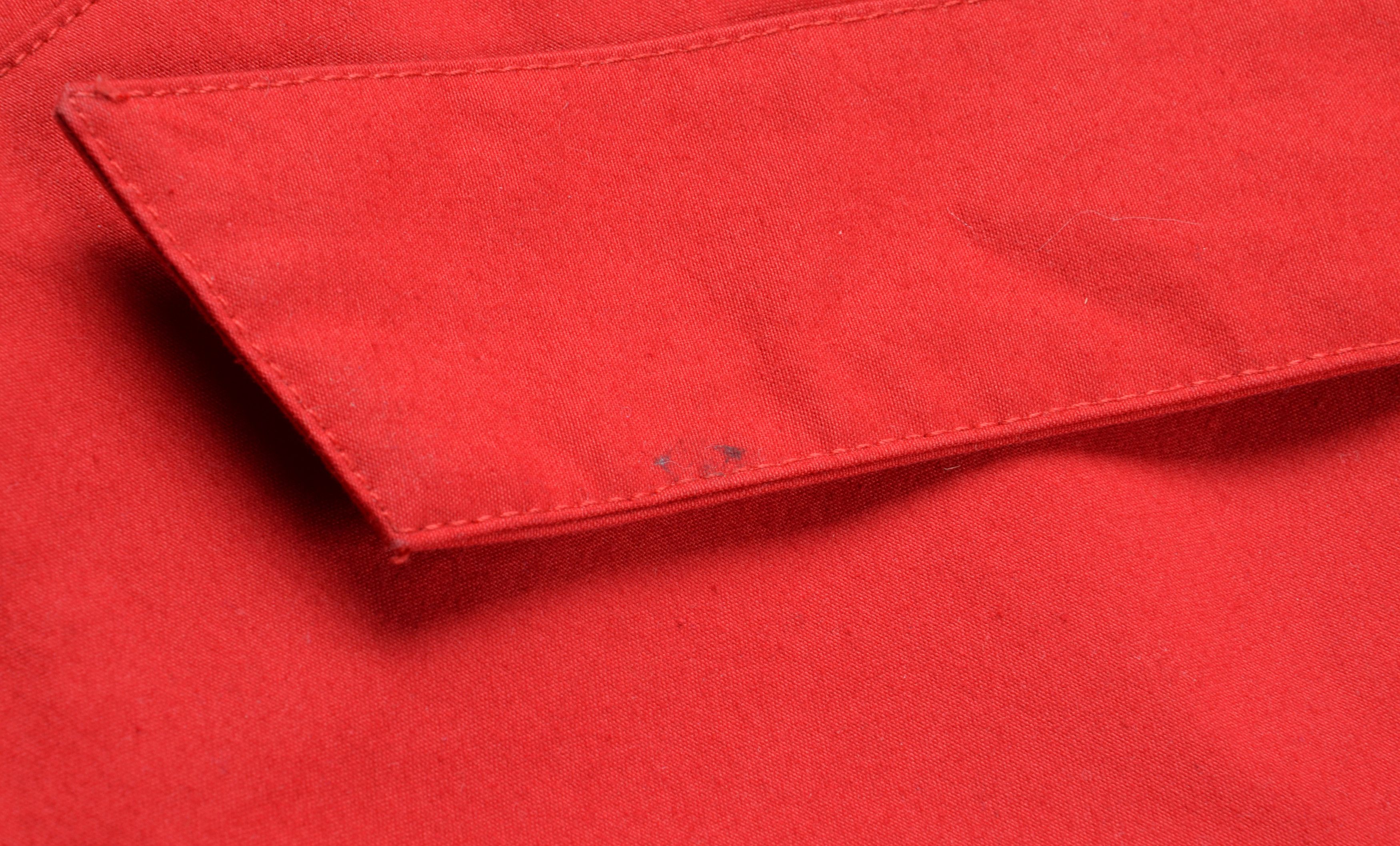 Other House Of Bruar Waxed Cotton Red Belted Trench Coat Size M / US 6-8 / IT 42-44 - 7 Thumbnail