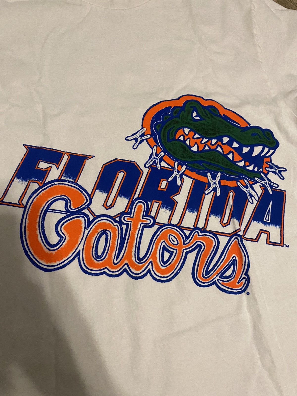 Mitchell & Ness × Travis Scott Travis Scott Cactus Jack University of Florida White Tee Size US M / EU 48-50 / 2 - 4 Thumbnail
