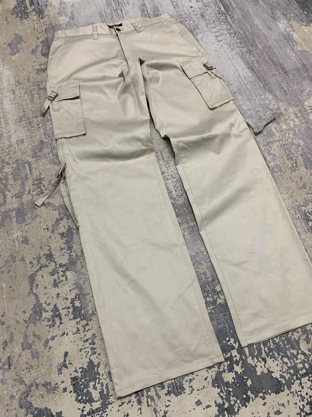 Burberry Burberry Brit Military Utility Beige Cargo Pant 31x33 Size US 31 - 4 Thumbnail