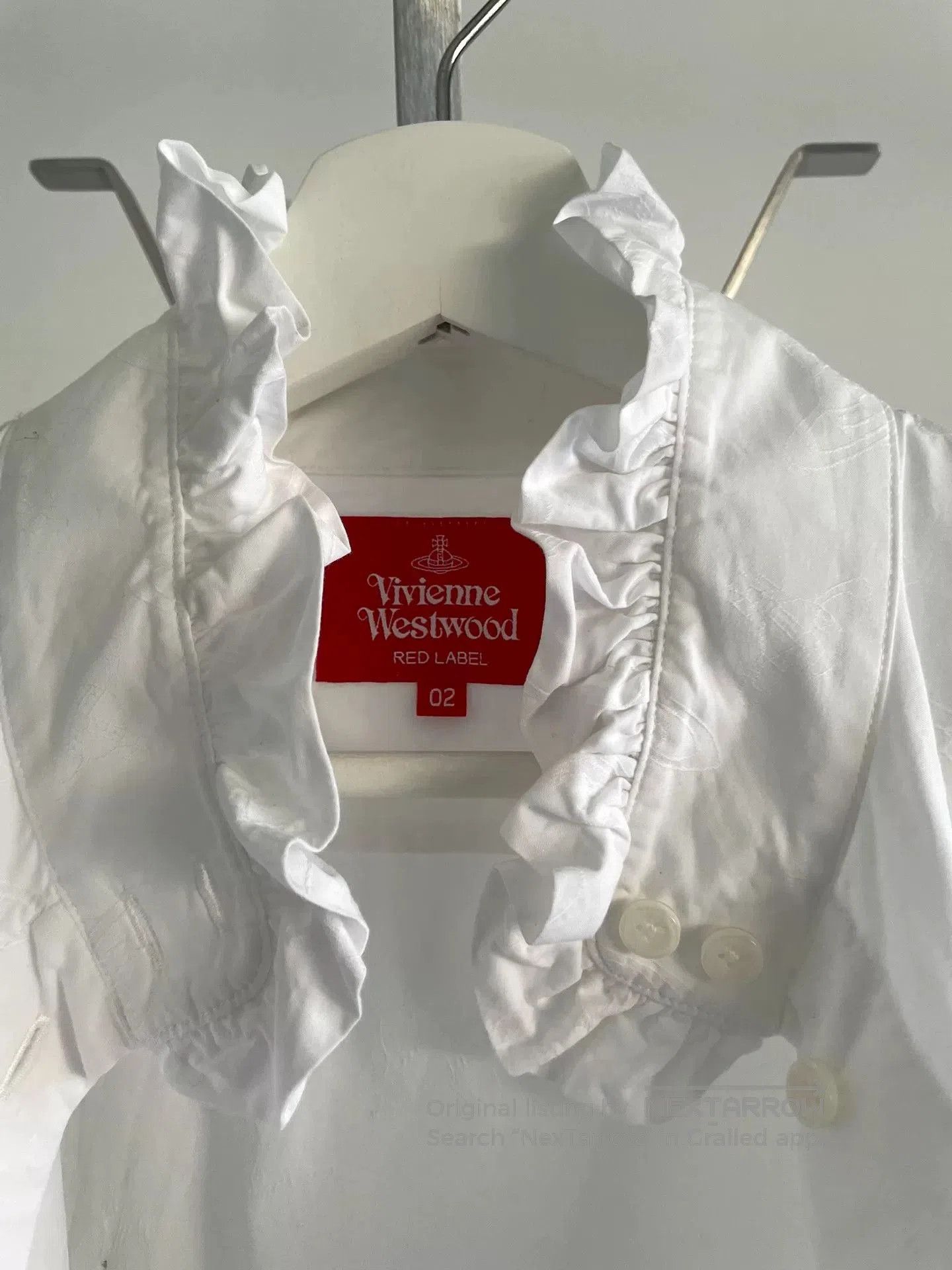 Vivienne Westwood vivienne westwood ruffled collar embroidered shirt. Size S / US 4 / IT 40 - 7 Thumbnail