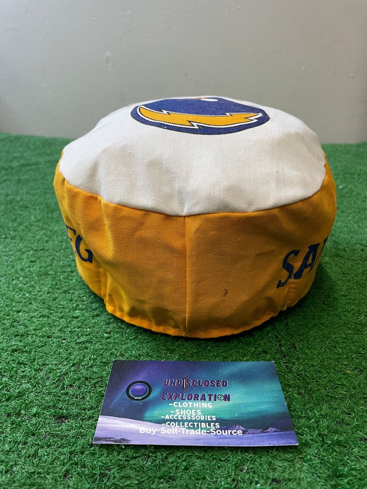 NFL Vintage 1980s San Diego Chargers NFL painters hat Size ONE SIZE - 4 Thumbnail
