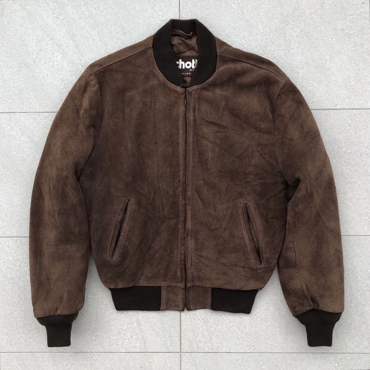 Schott × Vintage Schott vintage leather USA jacket 90s Id n 6875