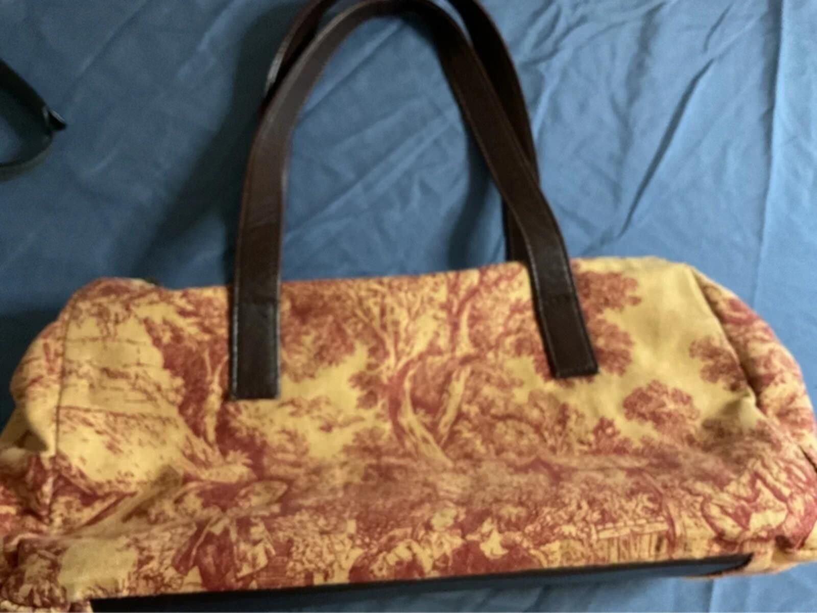 Other Vintage Hobo International Toile de Jouy Fabric Shoulder Bag Size ONE SIZE - 1 Thumbnail