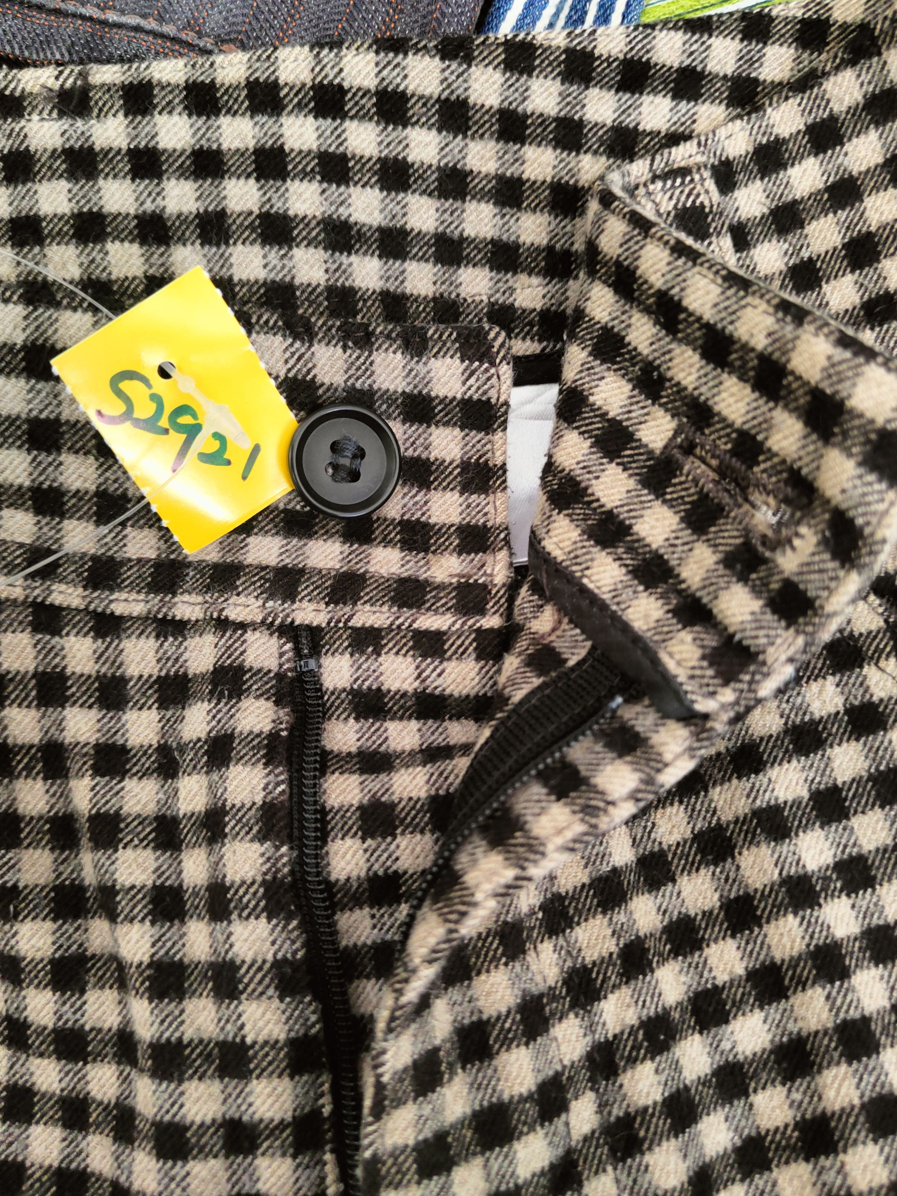 Japanese Brand Sun Rose checkered utility punk Casual Pants #S2922 Size 28" / US 6 / IT 42 - 15 Thumbnail