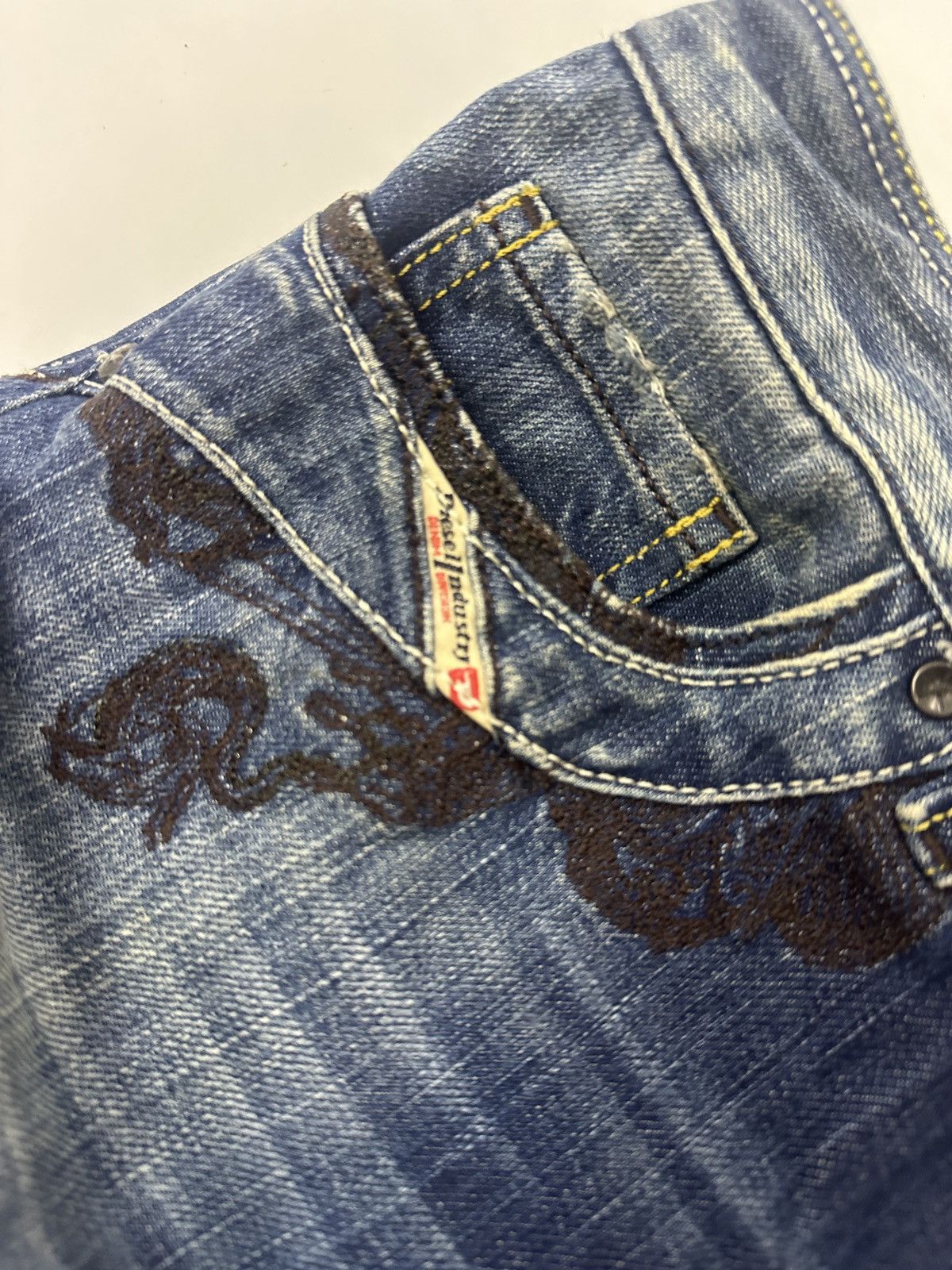 Diesel × Vintage Vintage DIESEL Industry Denim Size US 31 - 10 Thumbnail