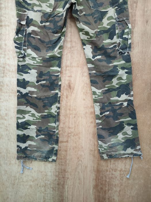 Japanese Brand over whelm camo military multipocket cargo pants #46-002DLL Size US 30 / EU 46 - 6 Thumbnail