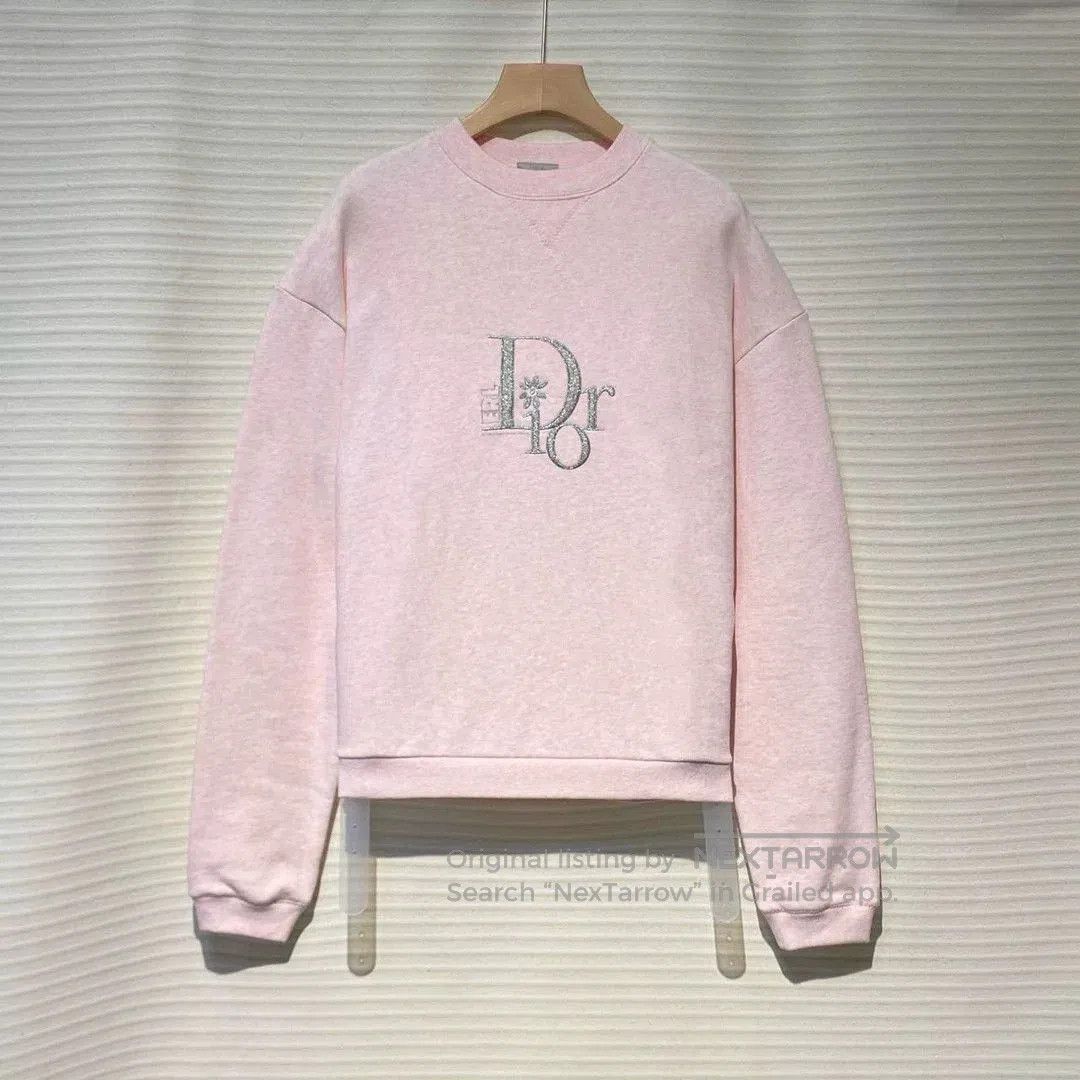 Dior DIOR SS23 Logo Print Embroidered Crewneck Sweatshirt. Size US S / EU 44-46 / 1 - 1 Thumbnail