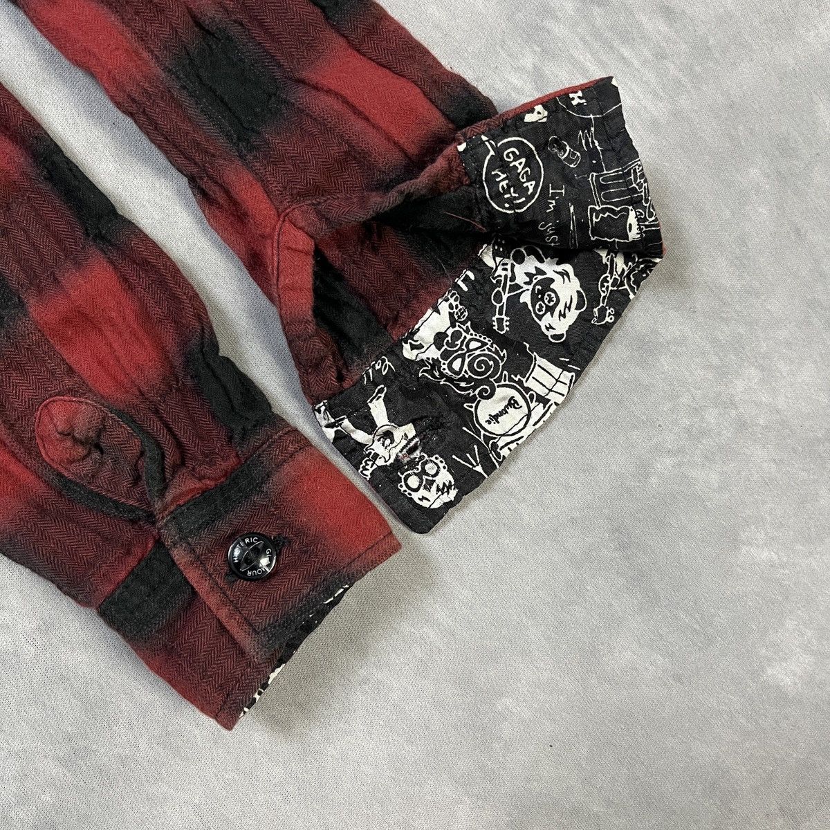 Hysteric Glamour Hysteric Glamour NY Punk Hooded Flannel Size US XXS / EU 40 - 7 Thumbnail