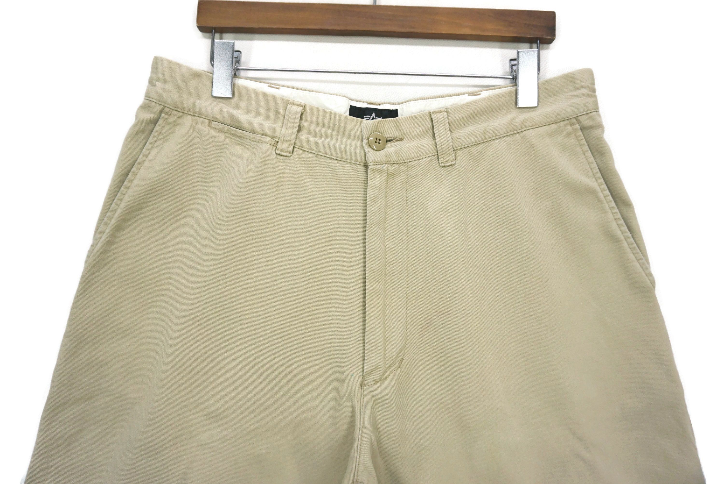 Alpha Industries Alpha Industries Pants Size W34xL30 Distressed Combat Chino Size US 34 / EU 50 - 3 Thumbnail