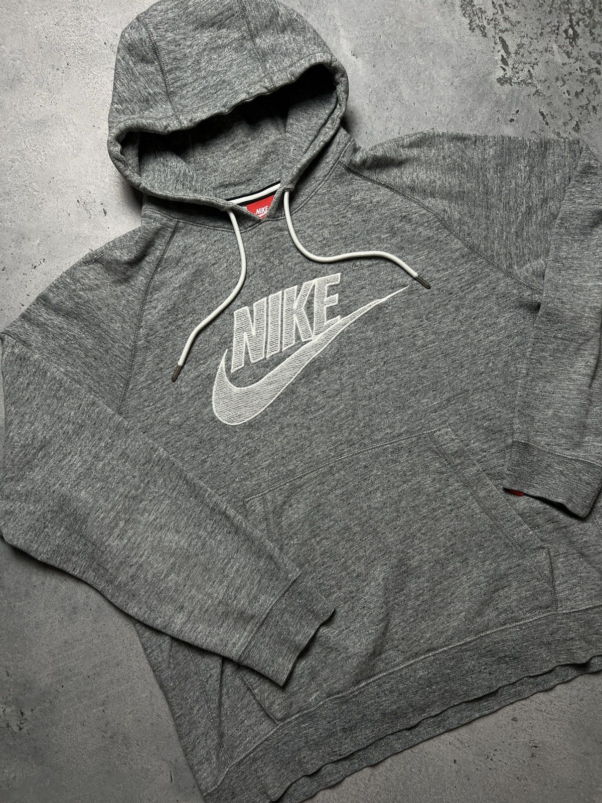 Nike Nike vintage hoodie center swoosh logo spellout y2k crew USA Size US L / EU 52-54 / 3 - 5 Thumbnail