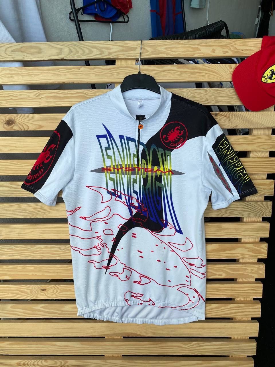Other Castelli Cycling Racing Energy System Jersey Velo Shirt Size US XXL / EU 58 / 5 - 1 Thumbnail