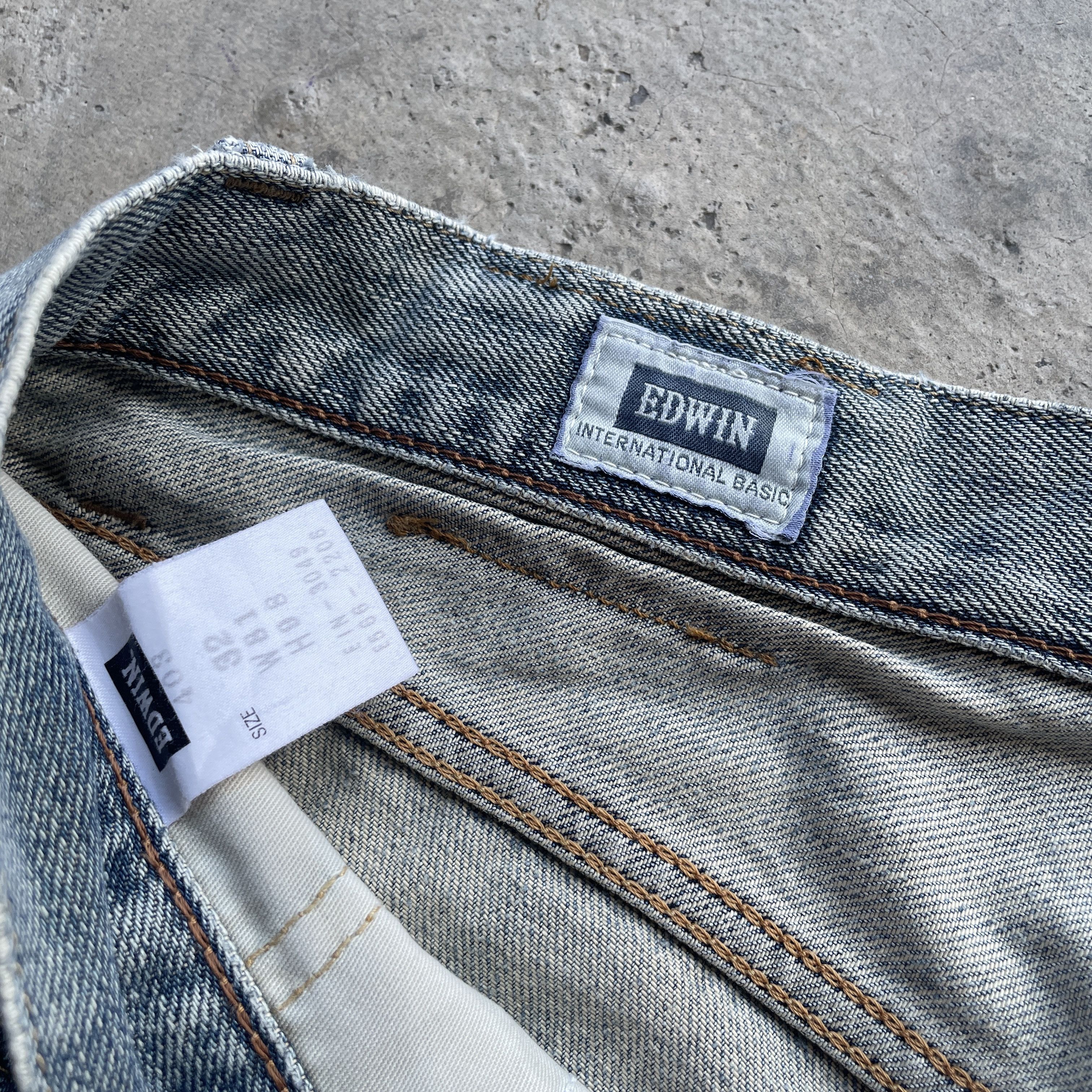 Edwin W33x30 Vintage Edwin 403 Denim Faded Japan Jeans Pants Size US 33 - 7 Thumbnail