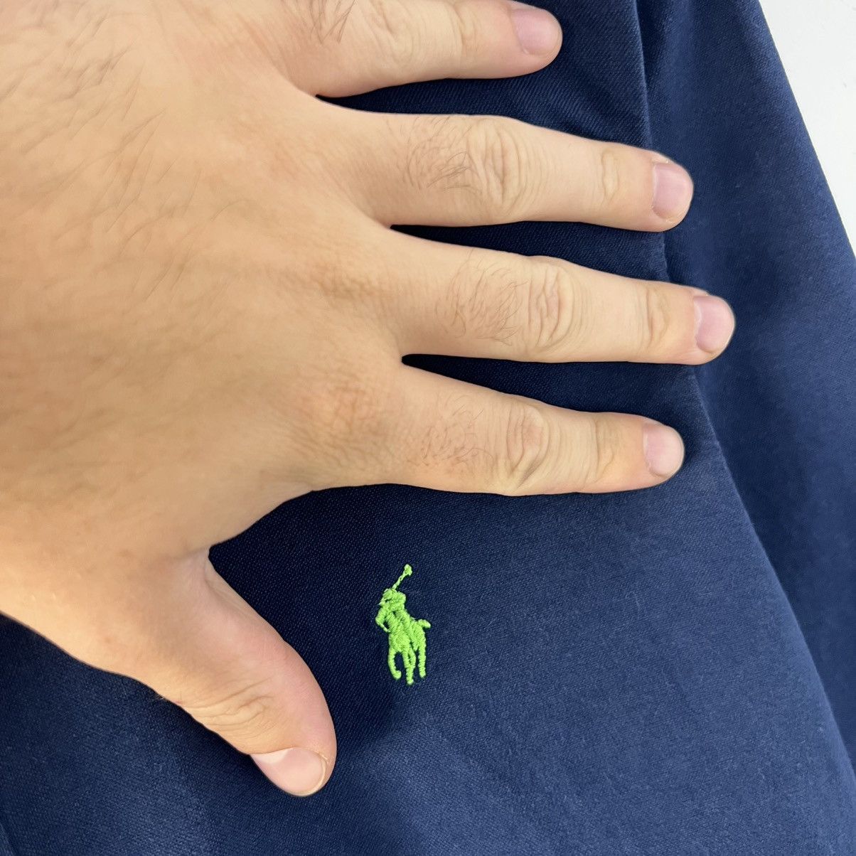 Polo Ralph Lauren Luxury Polo Ralph Lauren Button Up Shirt Green Logo Size US M / EU 48-50 / 2 - 3 Thumbnail