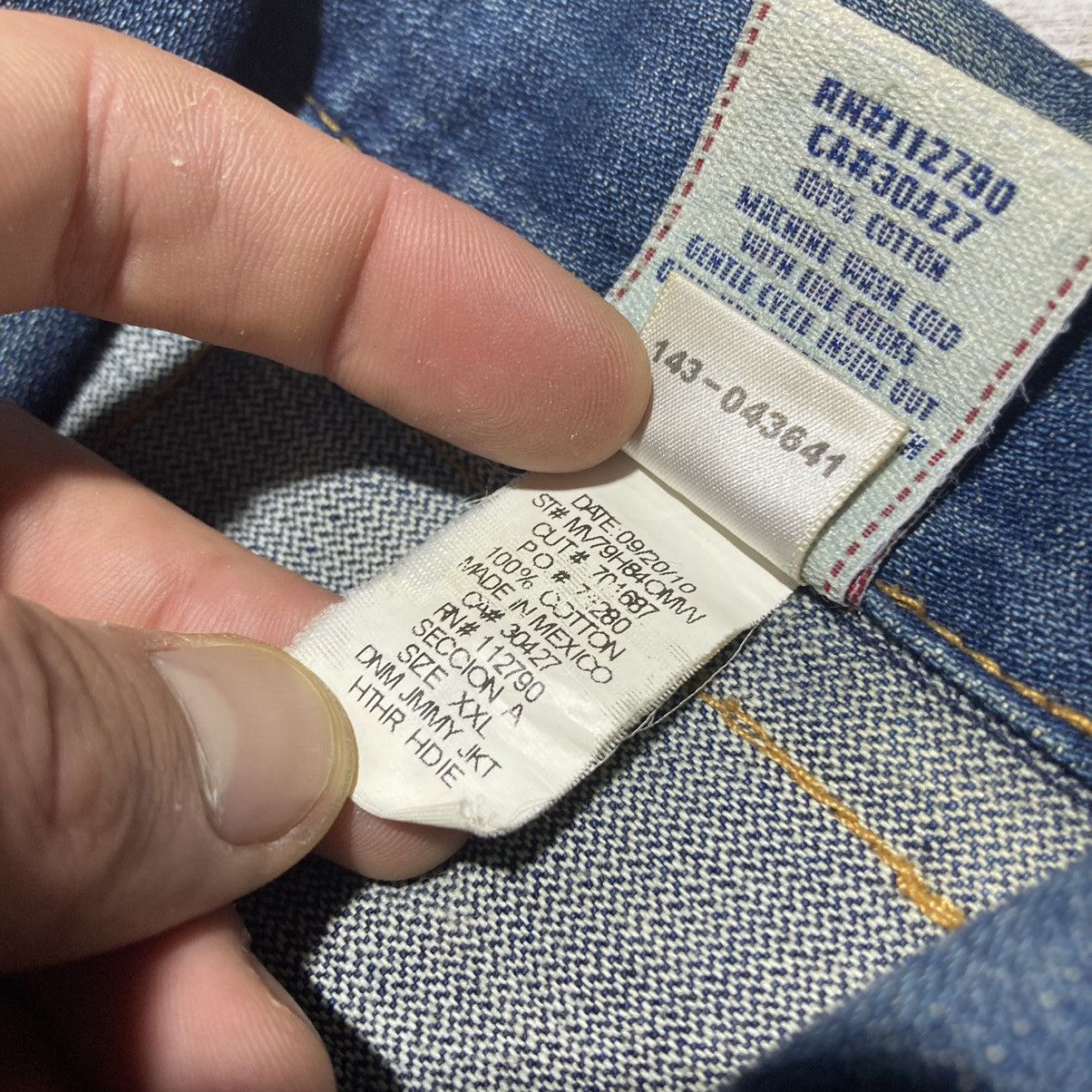 True Religion True Religion Jimmy Super Distressed Denim Jeans Jacket Size US XL / EU 56 / 4 - 14 Thumbnail