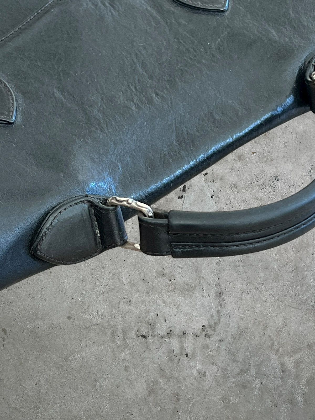 Chrome Hearts Chrome Hearts Leather Briefcase Bag Size ONE SIZE - 6 Thumbnail