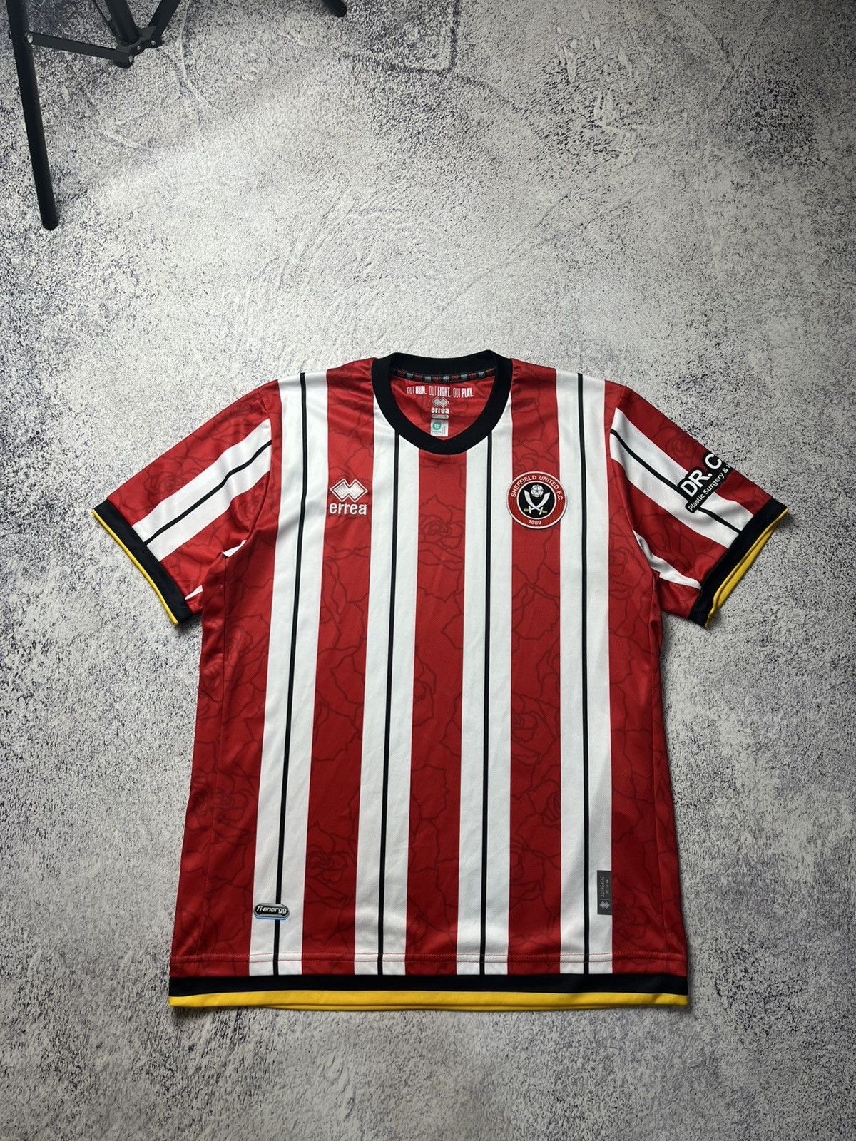 Vintage Errea Sheffield Jersey Short Sleeve T-Shirt 2022-2023 Size US M / EU 48-50 / 2 - 1 Thumbnail