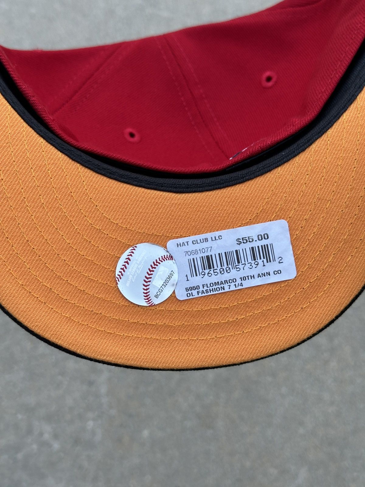 Hat Club × MLB × New Era Florida Marlins OG NBA Crossover Cool Fashion Hat 7 1/4 Size ONE SIZE - 3 Thumbnail