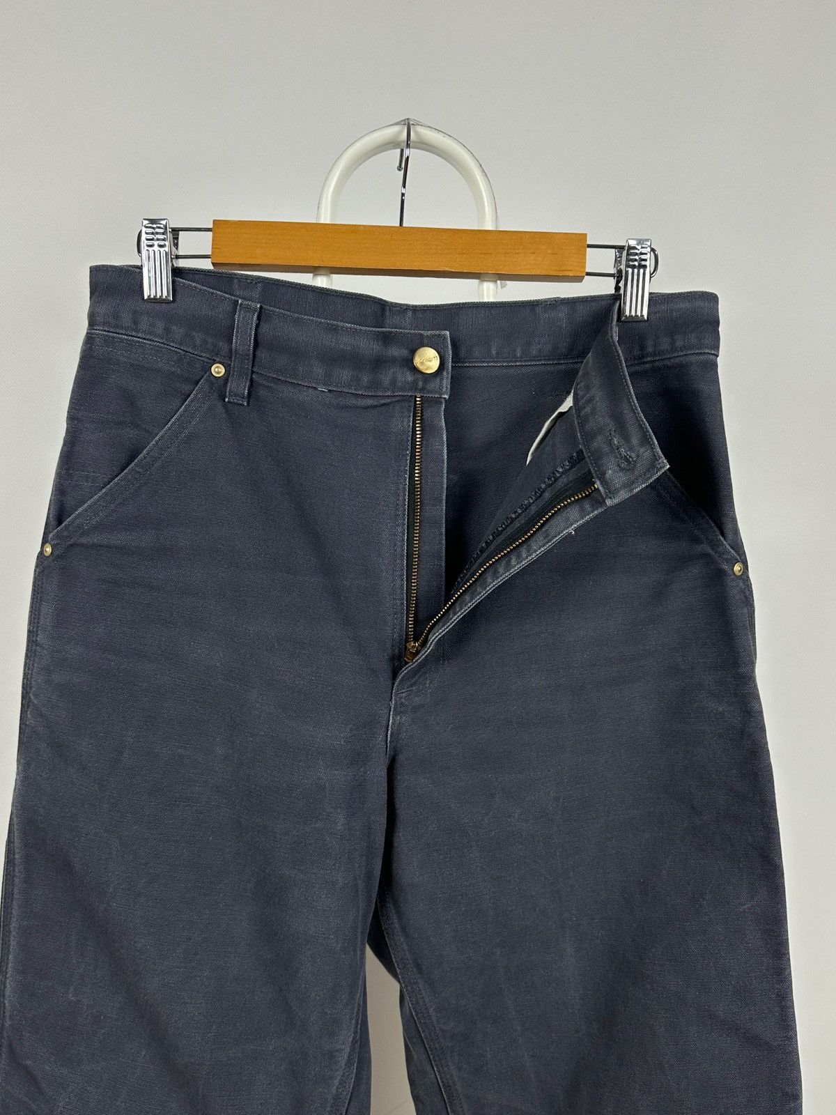 Carhartt Vintage Carhartt Gray Single Knee Cargo Pants Size US 32 / EU 48 - 12 Thumbnail