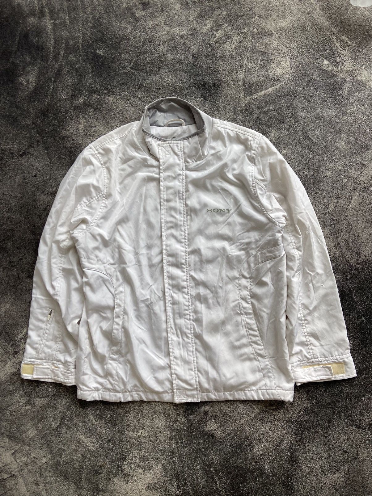 Sony Vintage SONY White Jacket Size US L / EU 52-54 / 3 - 1 Thumbnail