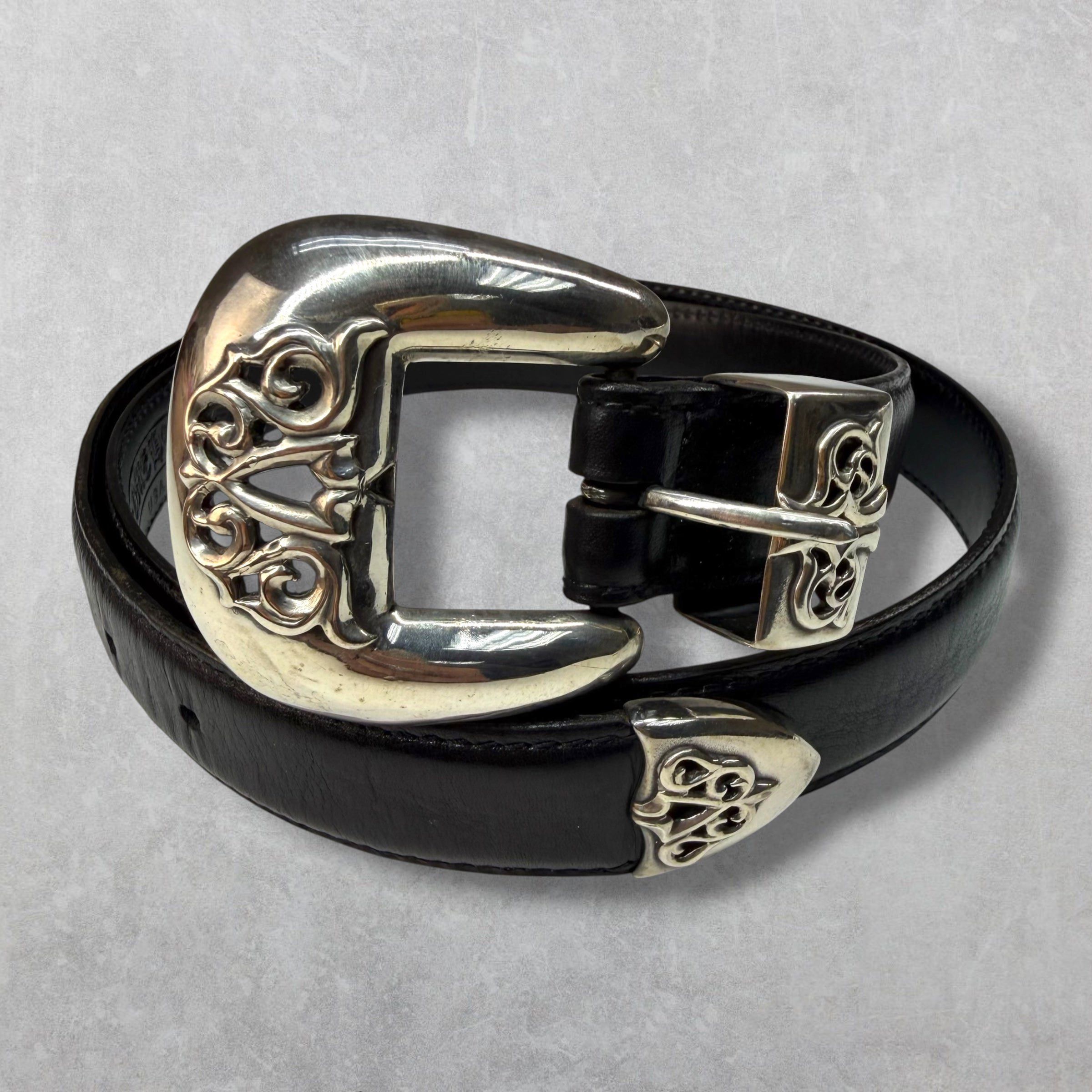 Chrome Hearts Vintage Chrome Hearts 3-Piece Western 1in Belt Size ONE SIZE - 1 Thumbnail