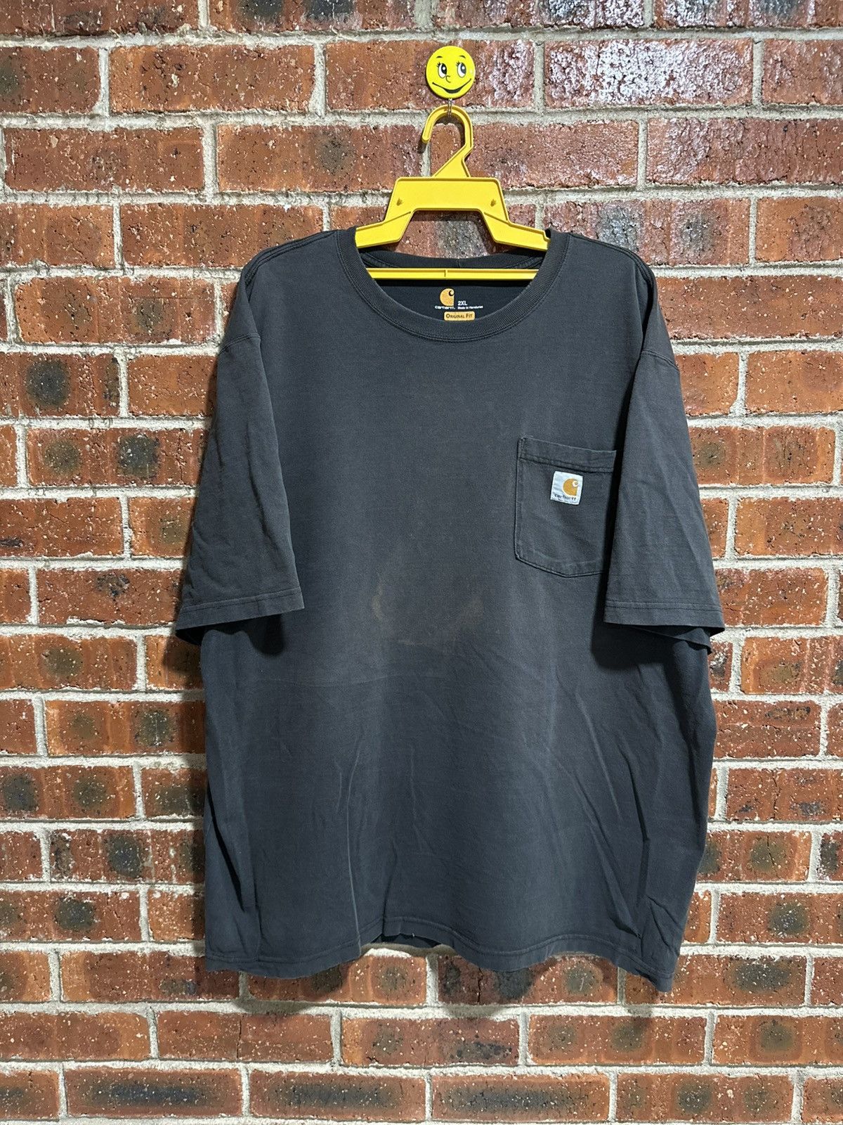 Carhartt × Vintage Vintage Carhartt Basic Pocket Tee Size US XXL / EU 58 / 5 - 1 Thumbnail