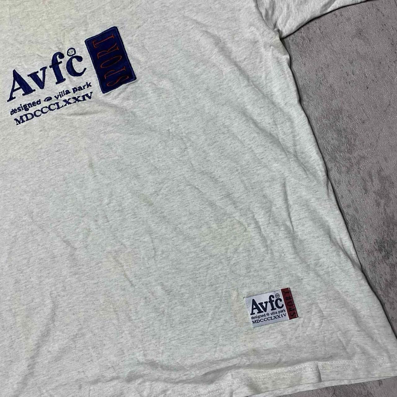 Other Avfc white and blue streetwear tee Size US XL / EU 56 / 4 - 3 Thumbnail