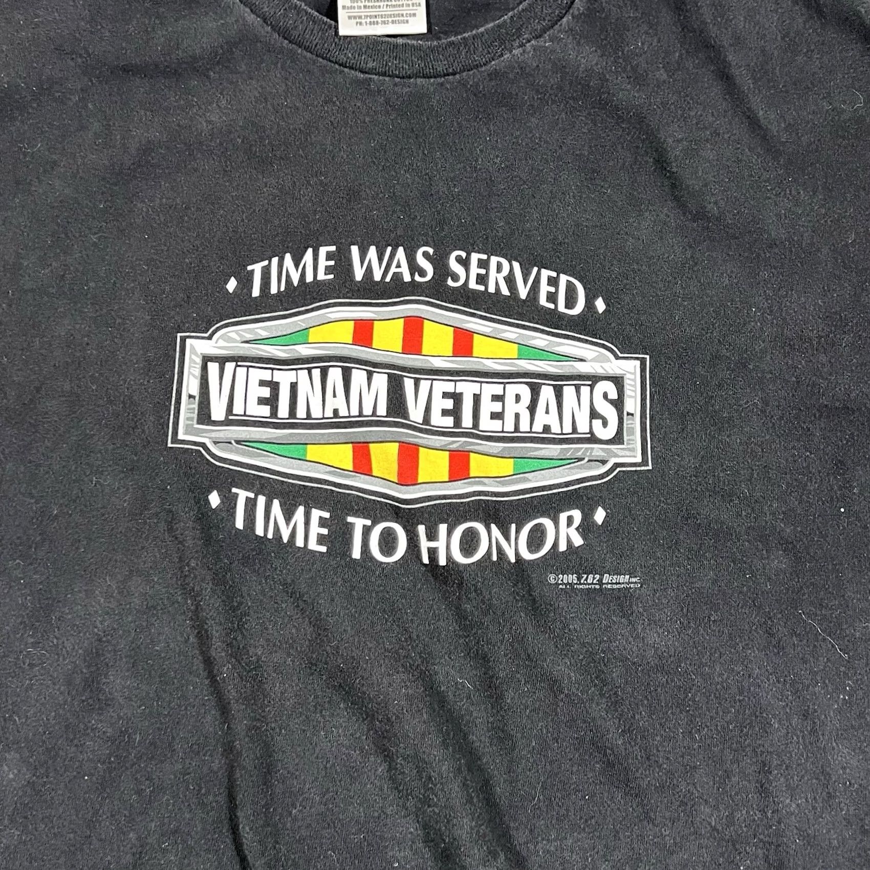 Vintage VINTAGE 7.62 Design Army T-Shirt L Black Mens Military Tshirt Size Large Size US L / EU 52-54 / 3 - 4 Thumbnail