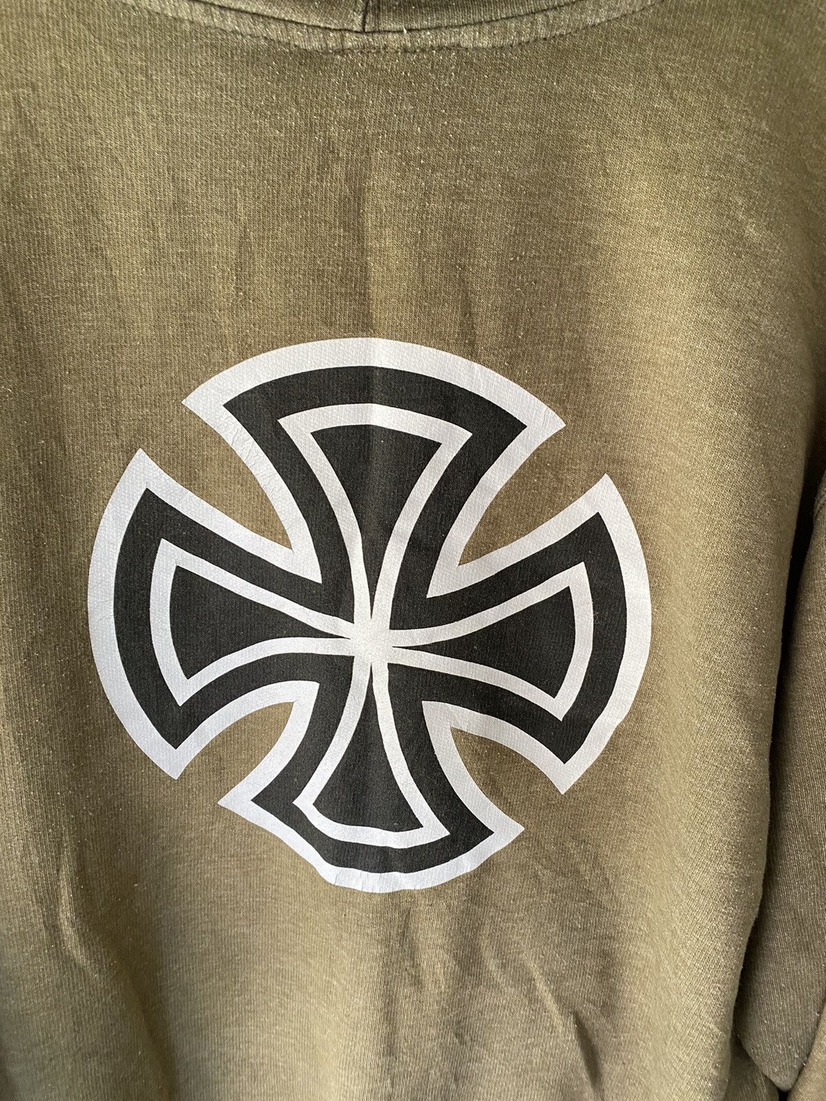 Independent Truck Co. 2000s Big Both logo hoodie Size US L / EU 52-54 / 3 - 6 Thumbnail