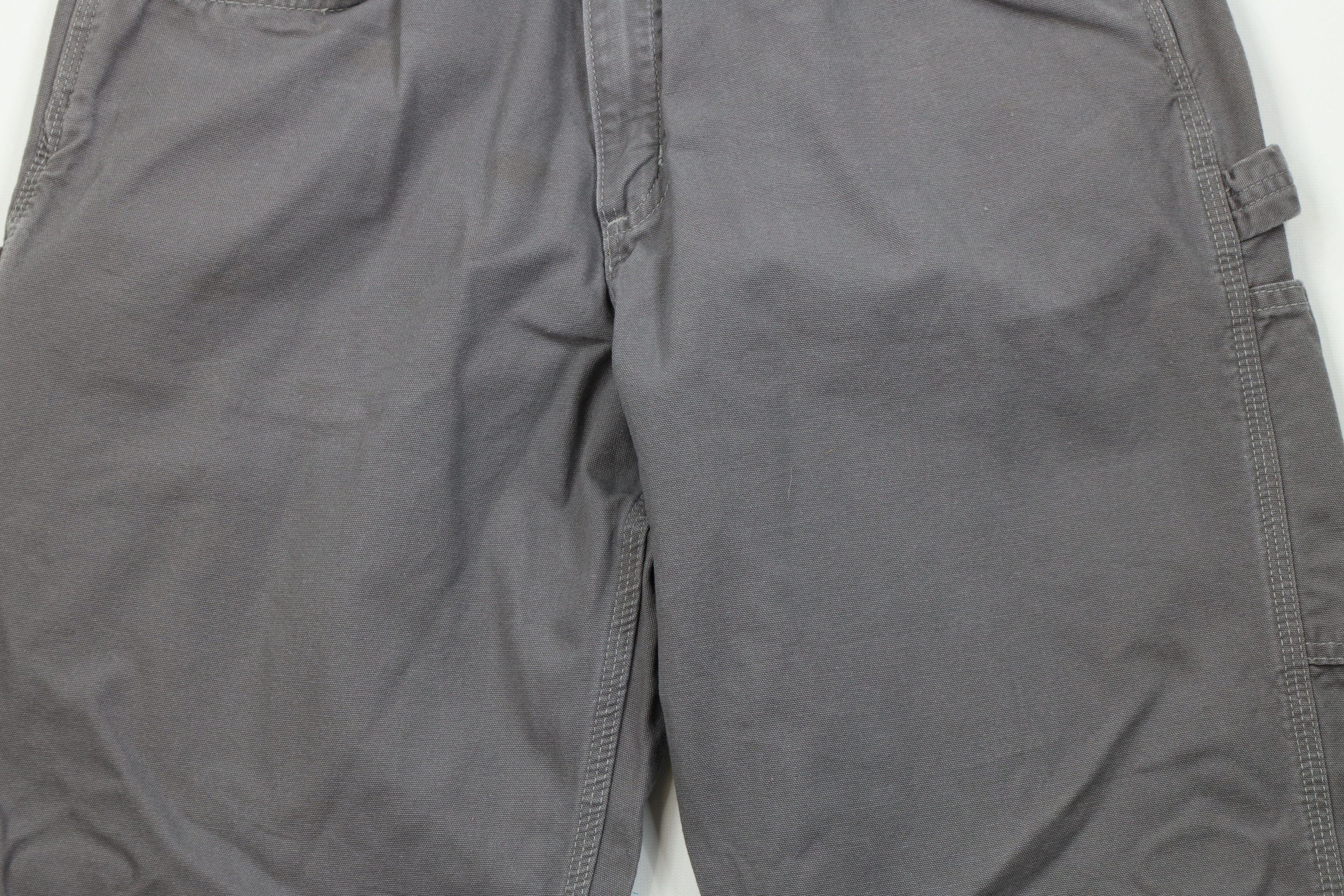 Carhartt Vintage Y2K Carhartt Wide Leg Canvas Dungaree Pants Cotton Size US 32 / EU 48 - 3 Thumbnail