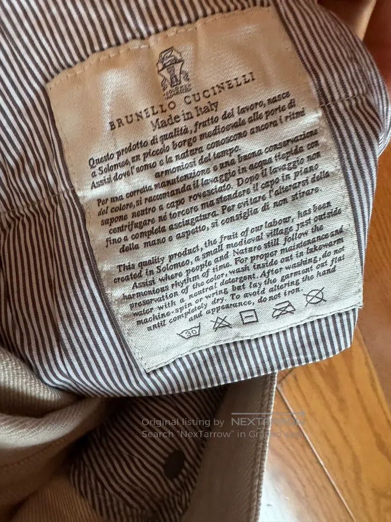 Brunello Cucinelli Brunello Cucinelli Ivory White Casual Pants Size 25" / US 0 / IT 36 - 6 Thumbnail