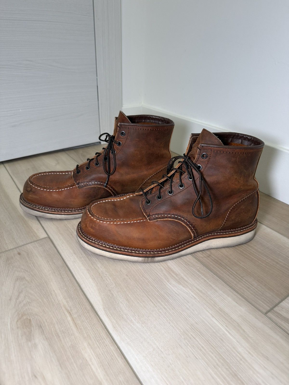 Red Wing Red Wing 1907 Classic Moc Toe – Size 12D Size US 12 / EU 45 - 3 Thumbnail