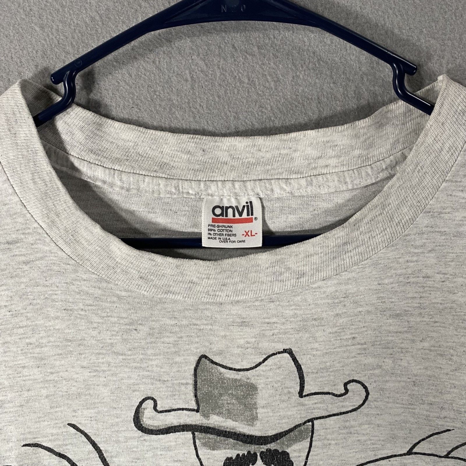 Anvil Vtg Cowboy Rodeo Mustache Operation Ivy Shoot Out Shirt XL Size US XL / EU 56 / 4 - 3 Thumbnail