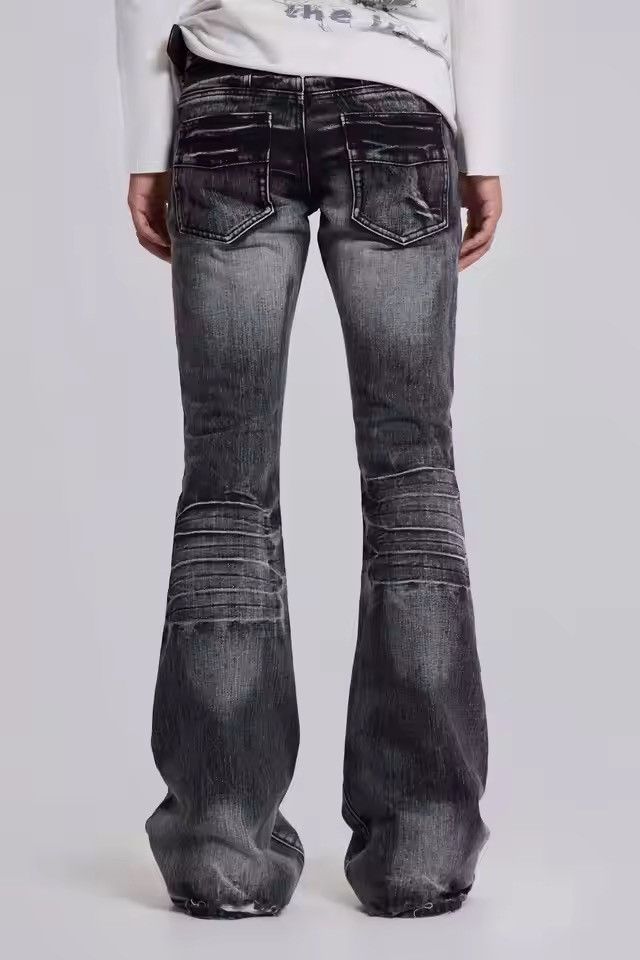 Japanese Brand Y2K Mid Flared Jean Size US 34 / EU 50 - 4 Thumbnail