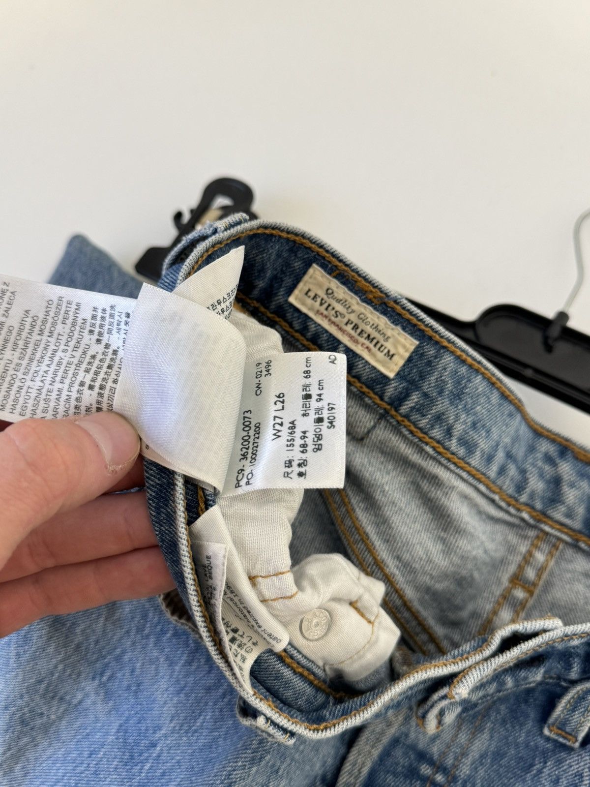 Levi's Levi’s Premium Vintage pants 27 26 blue Jeans Size 27" / US 4 / IT 40 - 14 Thumbnail