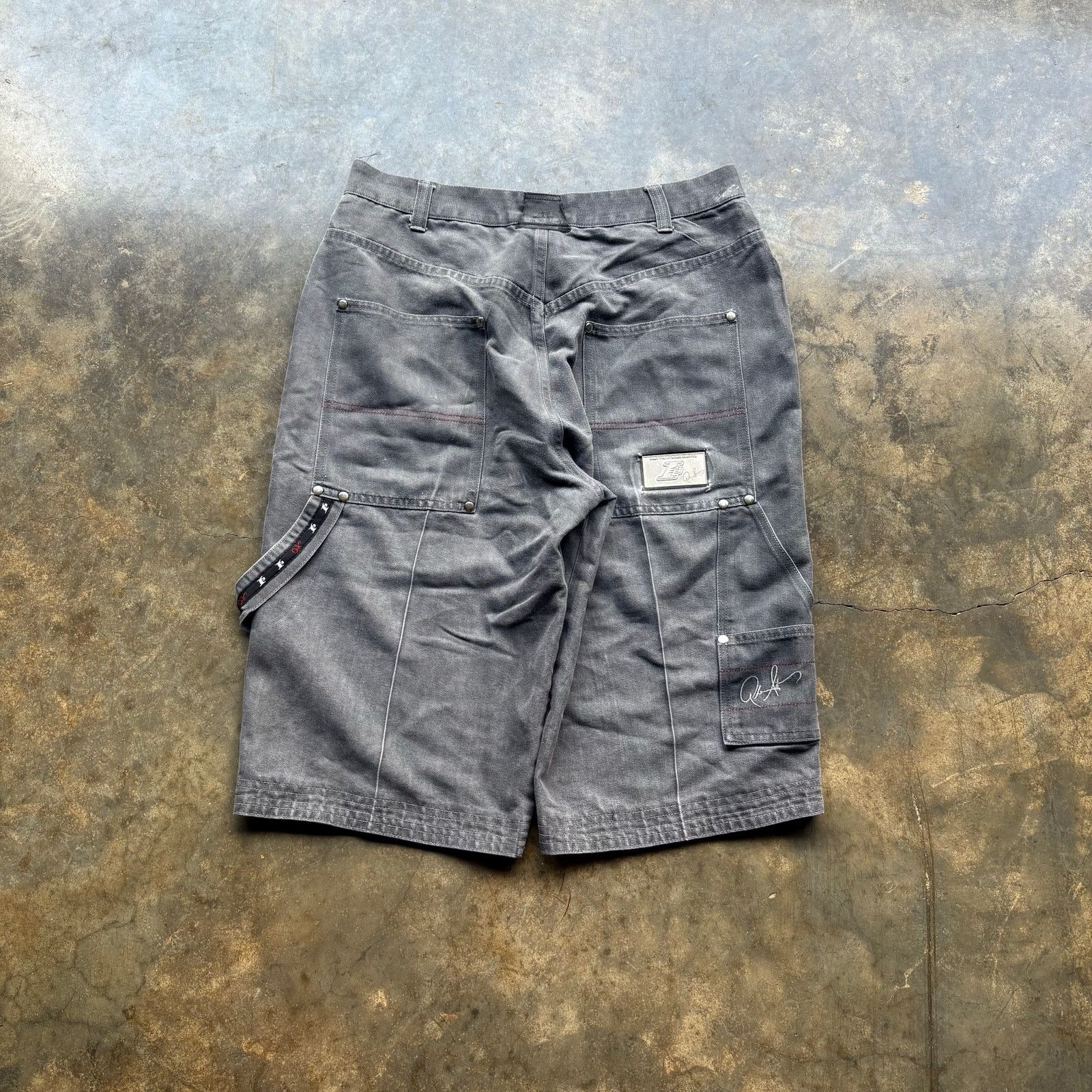 Reebok Rare Vintage y2k Allen Iverson Jorts Size US 34 / EU 50 - 1 Thumbnail