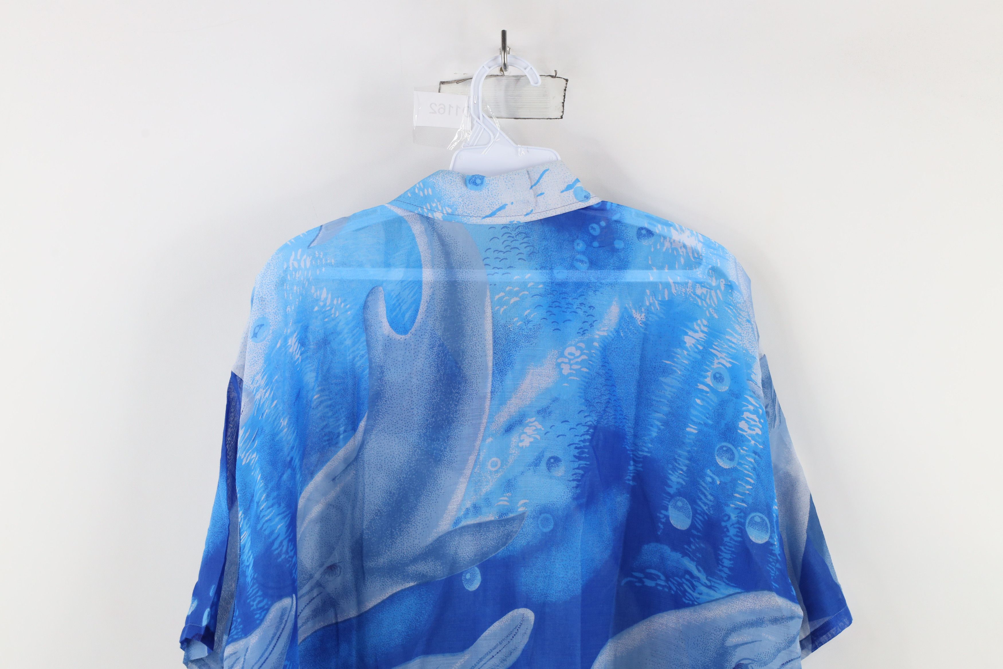 Vintage Vintage 90s Streetwear All Over Print Collared Button Shirt Size US XL / EU 56 / 4 - 9 Thumbnail