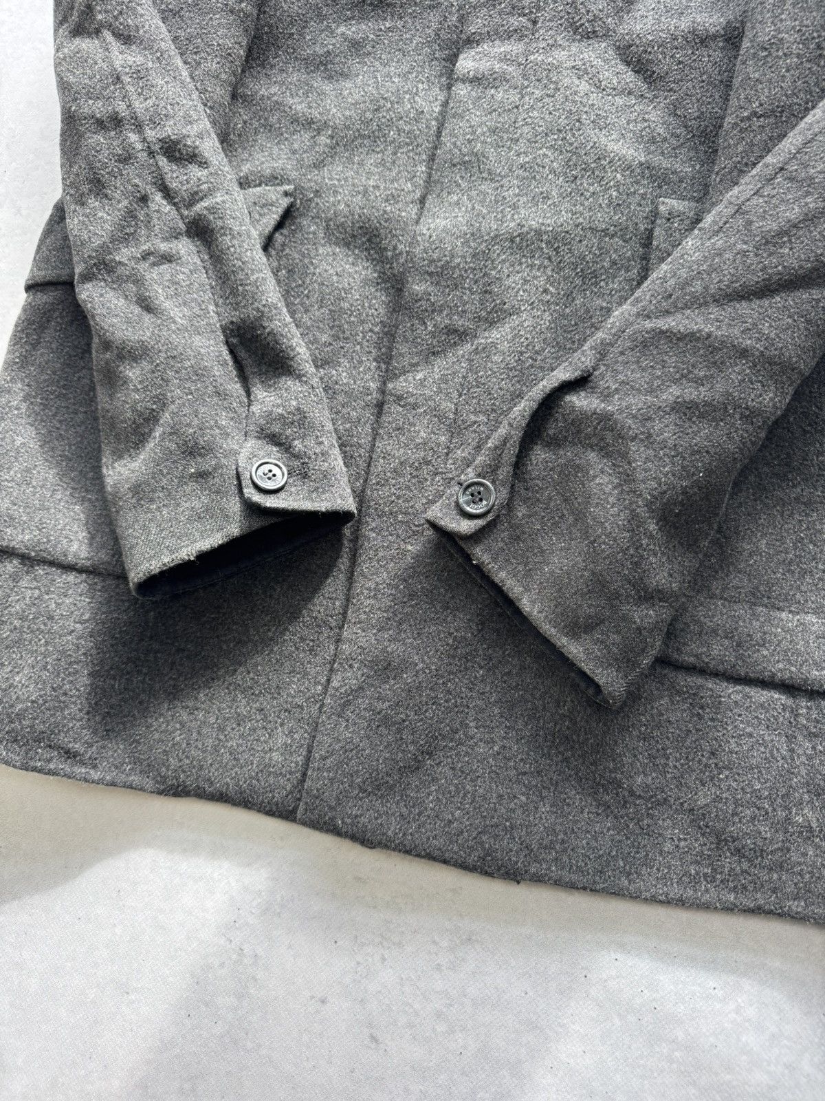 Boggi Boggi Milano Luxury Men's Wool Hooded Coat Size US M / EU 48-50 / 2 - 5 Thumbnail