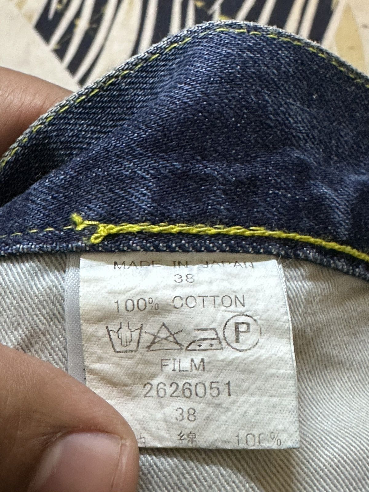 Doublet Vintage Double Standard Tough Serged Fly Hidden Seam Denim Size US 31 - 8 Thumbnail