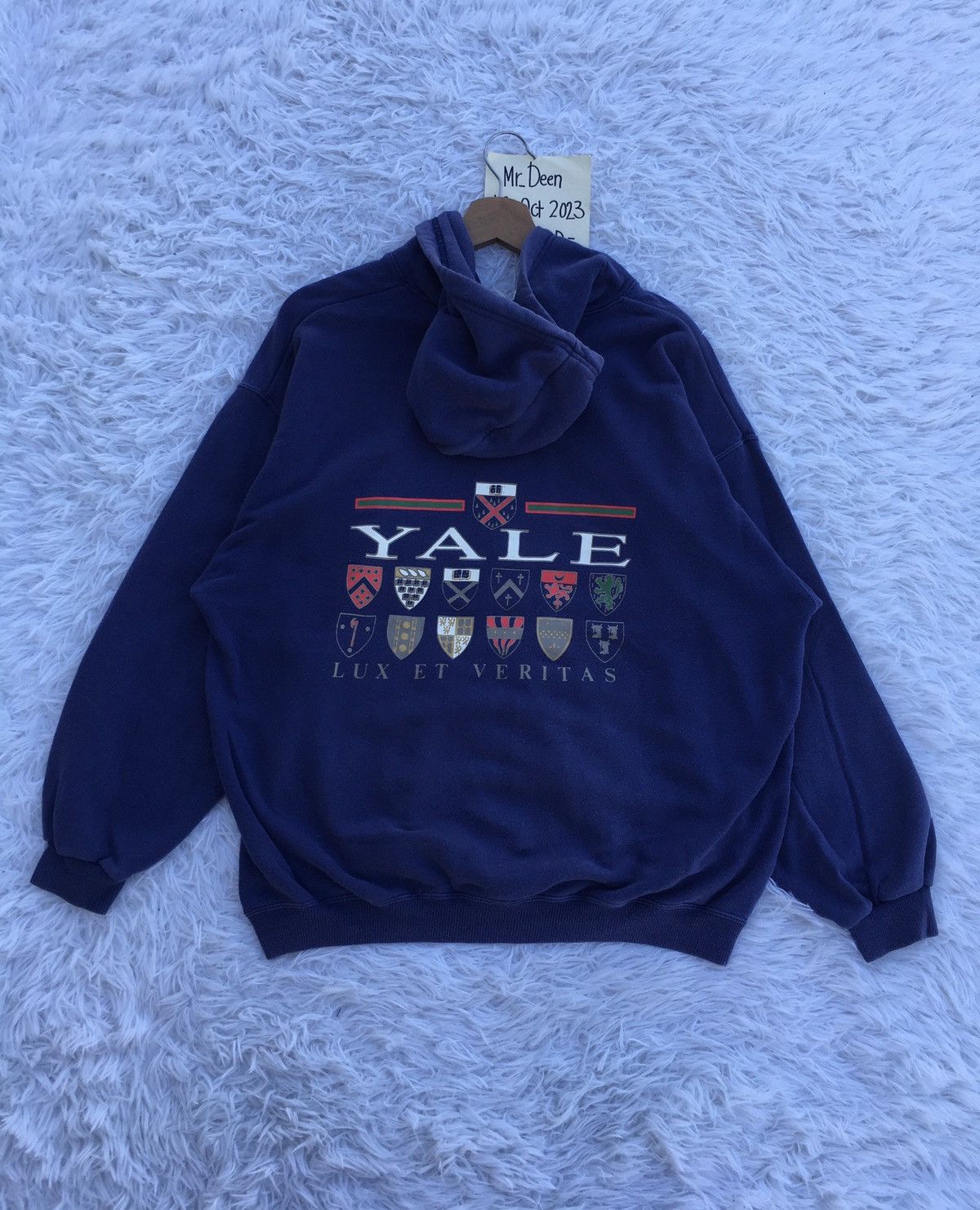 Vintage Rare Vintage Yale University Sweater Hoodie Size US L / EU 52-54 / 3 - 6 Thumbnail