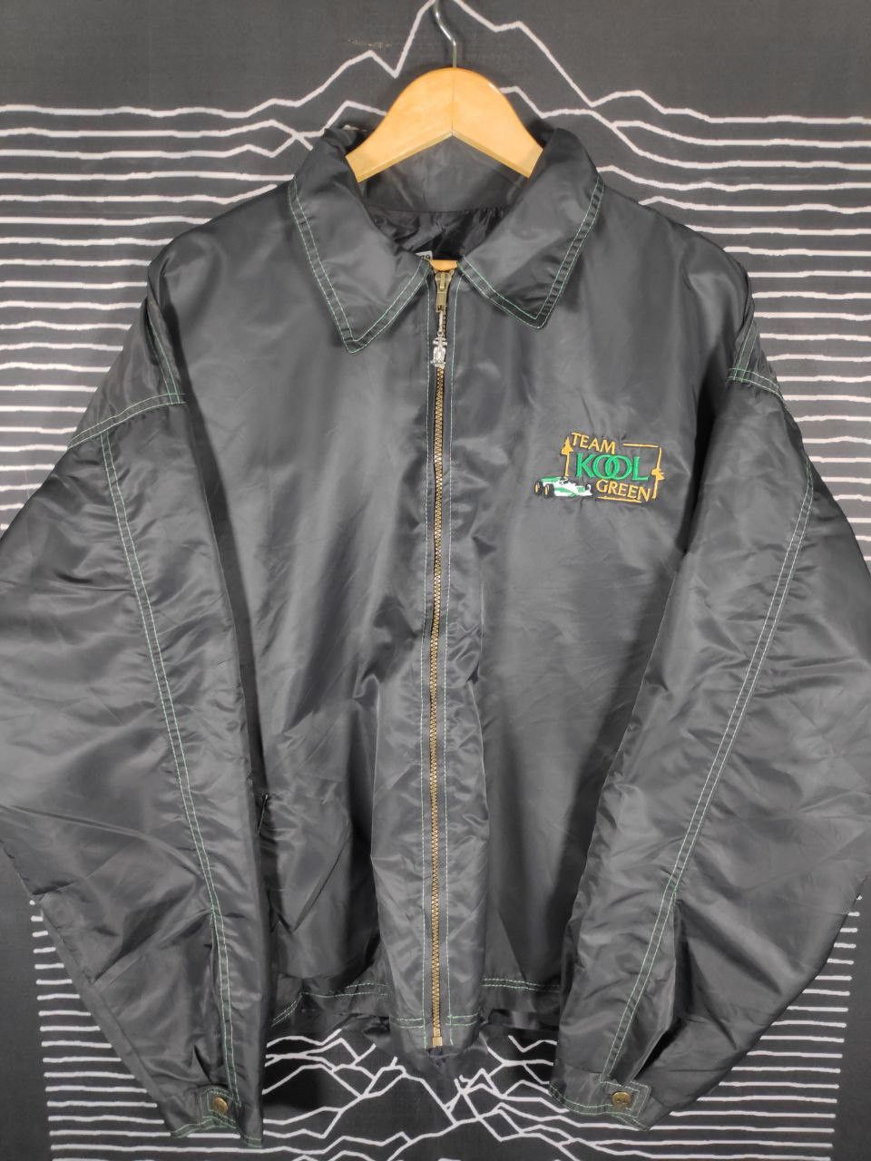 Vintage Vtg 90 Team Kool Green Racing Motorsport Jacket Size XL Size US XL / EU 56 / 4 - 3 Thumbnail