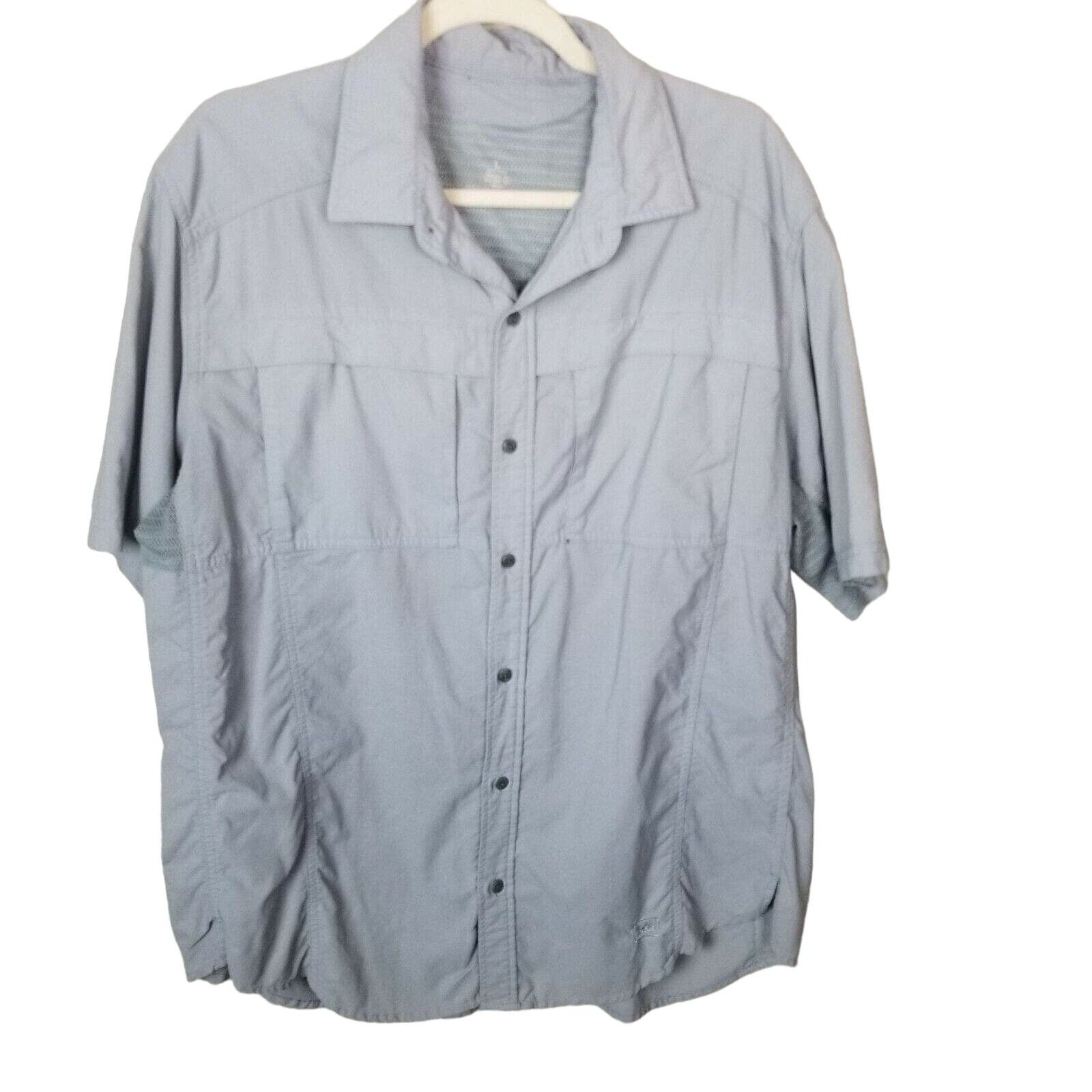 Rei REI Mens Vented Fishing Shirt Size L Gray Outdoor Gorpcore Size US L / EU 52-54 / 3 - 1 Thumbnail