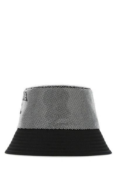 Prada o1mt1gz0225 Size: OS / Bucket Hat / Cap in Black/Silver Size ONE SIZE - 4 Thumbnail