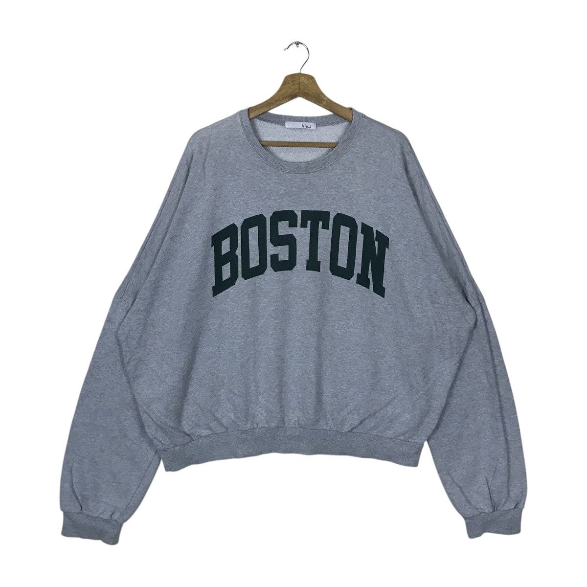 Vintage Vintage Via.g Vera Boston Spell Out Pullover Jumper Size US XXL / EU 58 / 5 - 1 Thumbnail