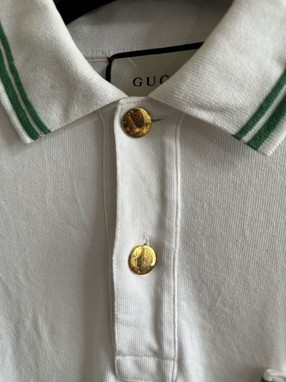 Gucci Gucci Web Tip Polo Shirt Size US XS / EU 42 / 0 - 10 Thumbnail