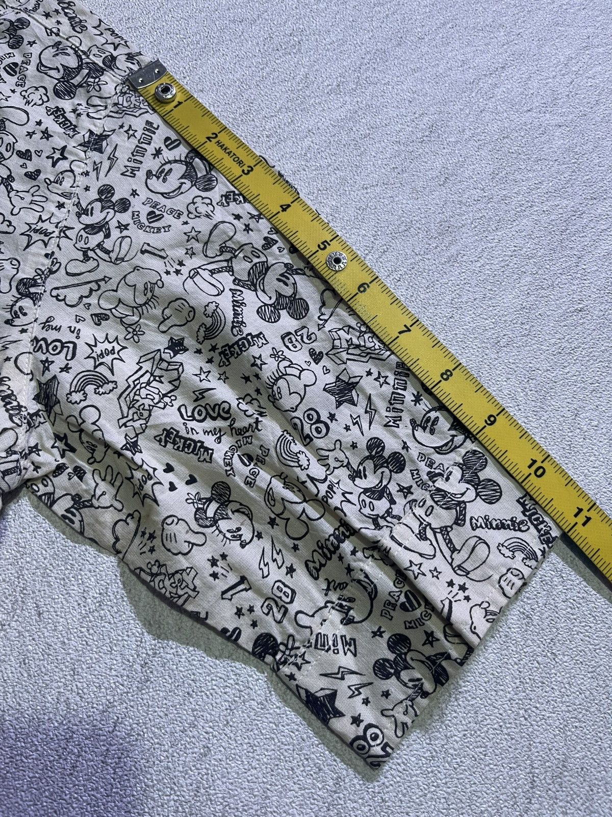 Disney VTG DISNEY short sleeve shirt full print motif Size US M / EU 48-50 / 2 - 10 Thumbnail