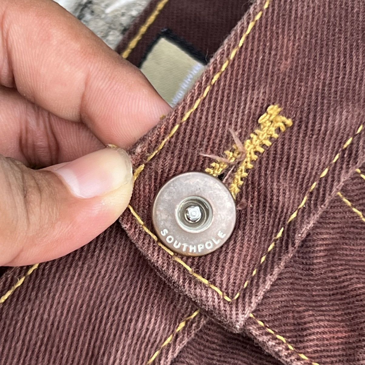 Southpole “y2k style” SOUTHPOLE BROWN BAGGY JEANS Size US 42 / EU 58 - 7 Thumbnail
