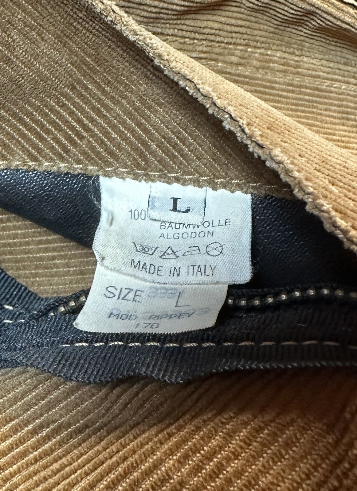 Diesel Y2K Vintage Corduroy Diesel Reversible Jacket Streetwear L Size US L / EU 52-54 / 3 - 9 Thumbnail
